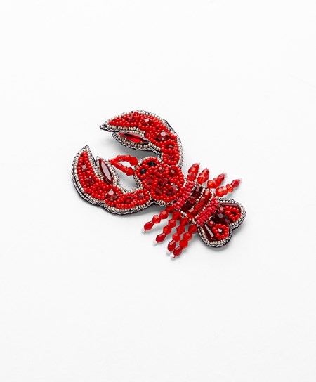 Oysho Lobster Brooch Červené | 851630-IMA